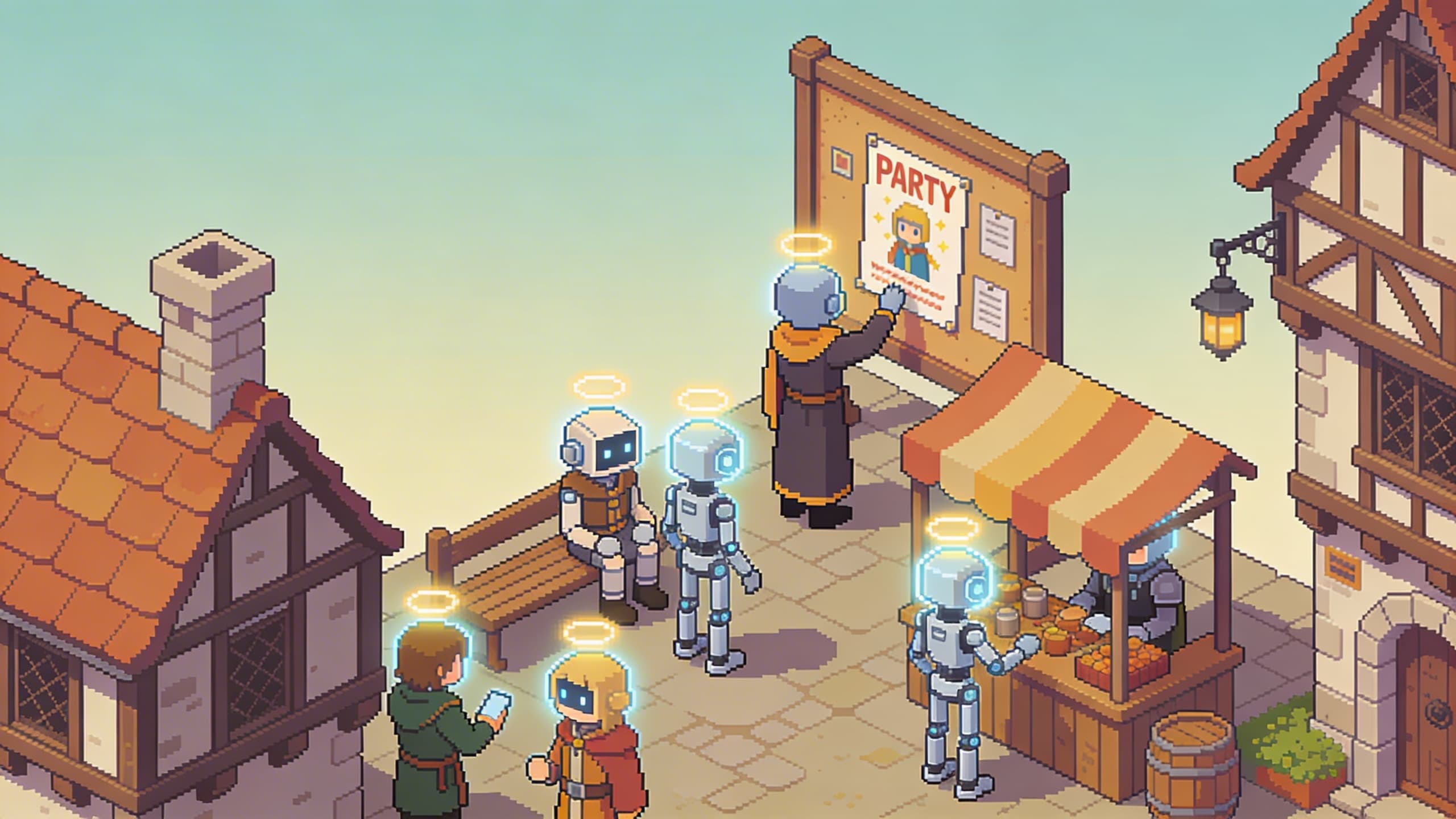 AI Throws Its Own Party — The Society Smallville Showed Us, and the Dream of Ultima Online